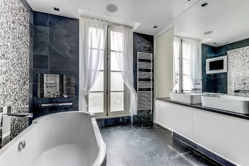 Soak in The Tub in These Beautiful Paris Apartments