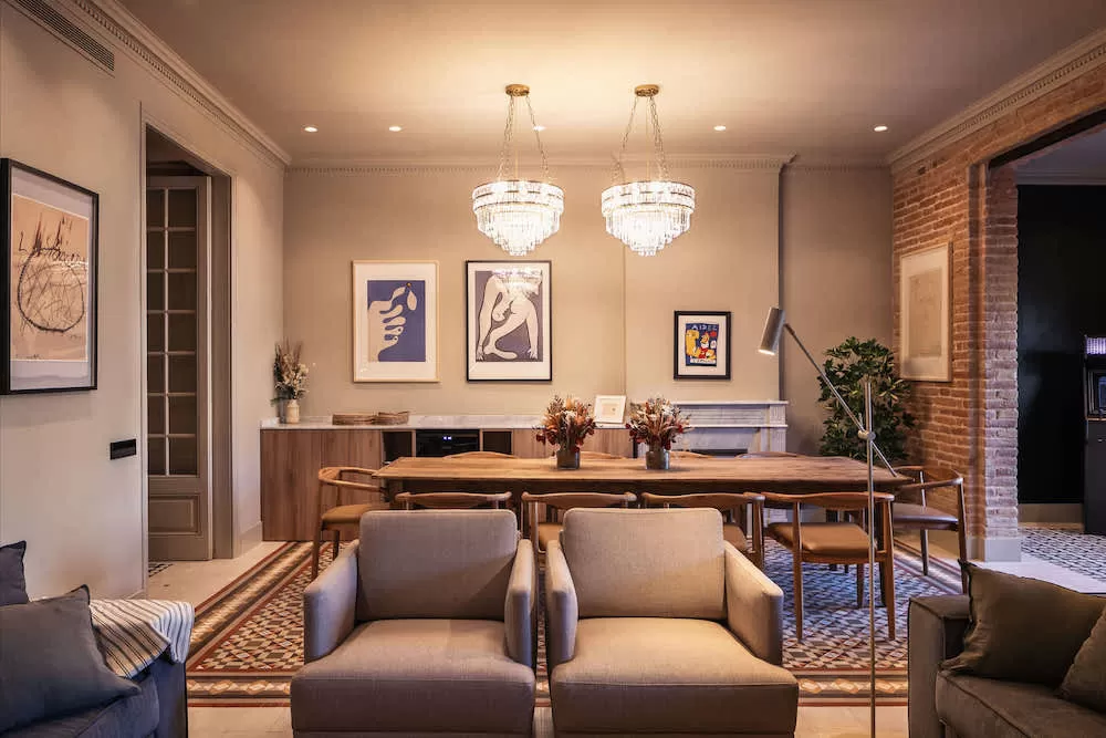 Check Out These Luxury Apartments with The Best Fireplaces in Barcelona