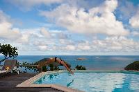 impressive pool of Saint Barth Villa Byzance luxury holiday home, vacation rental