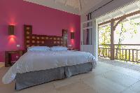 clean bedroom linens in Saint Barth Villa Petit Lagon luxury holiday home, vacation rental