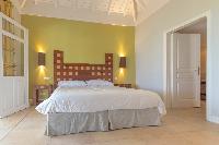 fresh bed sheets in Saint Barth Villa Petit Lagon luxury holiday home, vacation rental