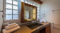 elegant bathroom in Saint Barth Villa Casa Tigre luxury holiday home, vacation rental