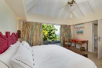 clean bedroom linens in Saint Barth Villa Lagon Bleu luxury holiday home, vacation rental