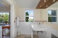 clean lavatory in Saint Barth Villa Lagon Bleu luxury holiday home, vacation rental