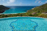 cool swimming pool of Saint Barth Villa Gouverneur Dream luxury holiday home, vacation rental