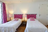 clean bedroom linens in Saint Barth Villa La Colline luxury holiday home, vacation rental