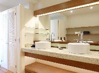clean lavatory in Saint Barth Villa La Colline luxury holiday home, vacation rental