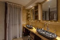clean bathroom in Saint Barth Villa Castle Rock luxury holiday home, vacation rental