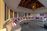 fabulous living room of Saint Barth Villa Castle Rock luxury holiday home, vacation rental