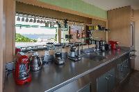 modern kitchen appliances in Saint Barth Villa Castle Rock luxury holiday home, vacation rental