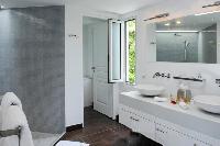 clean lavatory in Saint Barth Villa Wastra luxury holiday home, vacation rental