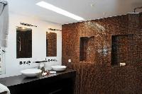 clean bathroom in Saint Barth Villa Wastra luxury holiday home, vacation rental