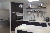 modern kitchen appliances in Saint Barth Villa Wastra luxury holiday home, vacation rental