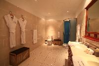 amazing bathroom in Saint Barth Villa Rising Sun holiday home, luxury vacation rental