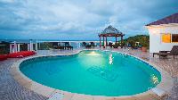refreshing pool of Saint Barth Villa Rising Sun holiday home, luxury vacation rental