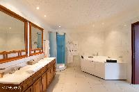 fabulous bathroom in Saint Barth Villa The Panorama Estate luxury holiday home, vacation rental