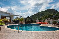 awesome pool of Saint Barth Villa The Panorama Estate luxury holiday home, vacation rental
