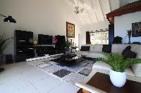 cool sitting room of Saint Barth Villa The Panorama Estate luxury holiday home, vacation rental