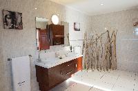 clean bathroom in Saint Barth Villa The Panorama Estate luxury holiday home, vacation rental