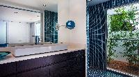 clean bathroom in Saint Barth Villa Wings luxury holiday home, vacation rental