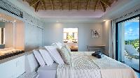 clean bedroom linens in Saint Barth Villa Clementine luxury home, vacation rental