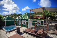 cool whirlpool of Saint Barth Luxury Villa Eugenie holiday home, vacation rental