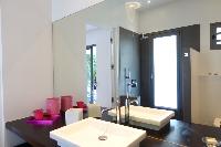 clean bathroom in Saint Barth Luxury Villa Gaia holiday home, vacation rental