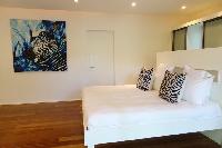 pristine bedding in Saint Barth Luxury Villa Gaia holiday home, vacation rental