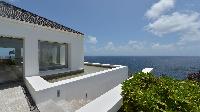 cool balcony of Saint Barth Villa Casa Del Mar luxury holiday home, vacation rental