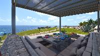 cool cabana of Saint Barth Villa Casa Del Mar luxury holiday home, vacation rental
