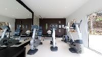 cool fitness room at Saint Barth Luxury Villa Eclipse holiday home, vacation rental
