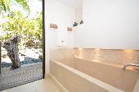 fabulous bathroom in Saint Barth Luxury Villa Amancaya Estate vacation rental