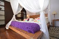 fresh bed sheets in Saint Barth Luxury Villa Amancaya Estate vacation rental