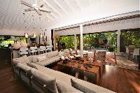 cool living room of Saint Barth Luxury Villa Amancaya Estate vacation rental