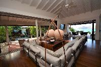 cool sitting area in Saint Barth Luxury Villa Amancaya Estate vacation rental