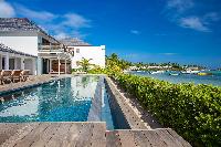 gorgeous seaside Saint Barth Villa Bleu luxury holiday home, vacation rental