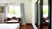 crisp bedroom linens in Saint Barth Villa Petit Paradis luxury holiday home, vacation rental