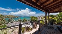 cool terrace of Saint Barth Villa Indian Song luxury holiday home, vacation rental