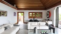 incredible sitting area in Saint Barth Villa Indian Song luxury holiday home, vacation rental