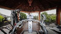 nice gym in Saint Barth Villa Indian Song luxury holiday home, vacation rental