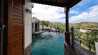 cool infinity pool of Saint Barth Villa Indian Song luxury holiday home, vacation rental