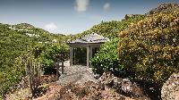 lovely garden of Saint Barth Villa Indian Song luxury holiday home, vacation rental