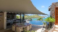 incredible infinity pool of Saint Barth Villa Indian Song luxury holiday home, vacation rental