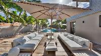 cool patio of Saint Barth Villa K luxury holiday home, vacation rental