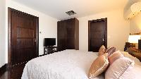 fresh bedding in Saint Barth Villa Silver Rainbow luxury holiday home, vacation rental