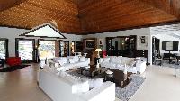 awesome living room of Saint Barth Villa Silver Rainbow luxury holiday home, vacation rental