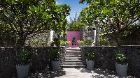 peaceful grounds of Saint Barth Villa Silver Rainbow luxury holiday home, vacation rental