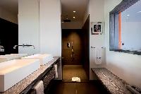 spic-and-span lavatory in Saint Barth Luxury Villa Eternity holiday home, vacation rental