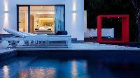 cool swimming pool of Saint Barth Luxury Villa Eternity holiday home, vacation rental