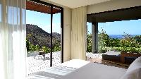 clean bedroom linens in Saint Barth Villa Artepea luxury holiday home, vacation rental